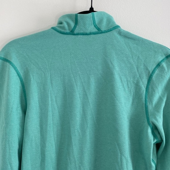 Patagonia Women's Quarter Zip Capilene 3 Mid-weight Quarter Zip Teal Medium - Picture 9 of 9